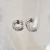 Pendientes de Aro con Circonitas