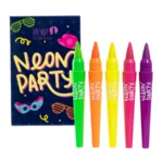 Kit X5 Pintucaritas Neon Party