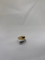 Anillo de Doble Banda Bicolor