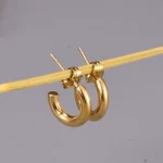 Pendientes de Aro Cóncavo