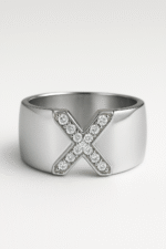 Anillo Cruzado de Circonitas