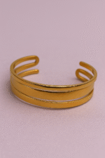 Brazalete Triple Aro Dorado