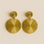 Pendientes Circulares Rayos de Sol