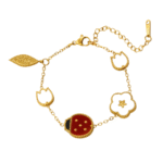 Brazalete Bichito y Flores