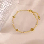 Brazalete Tréboles y Circonia