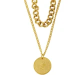 Collar Capas y Moneda