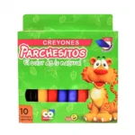 Creyones Parchesitos x10