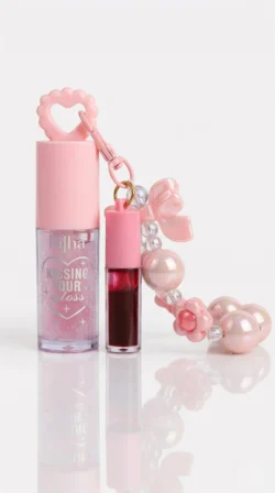 Gloss con Glitter + Tinta de Labios